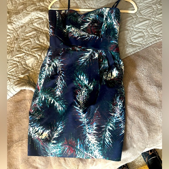 Size 4 Club Monaco strapless mini dress. Only worn once! - Picture 1 of 8